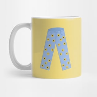 Sunflower Jeans Mug